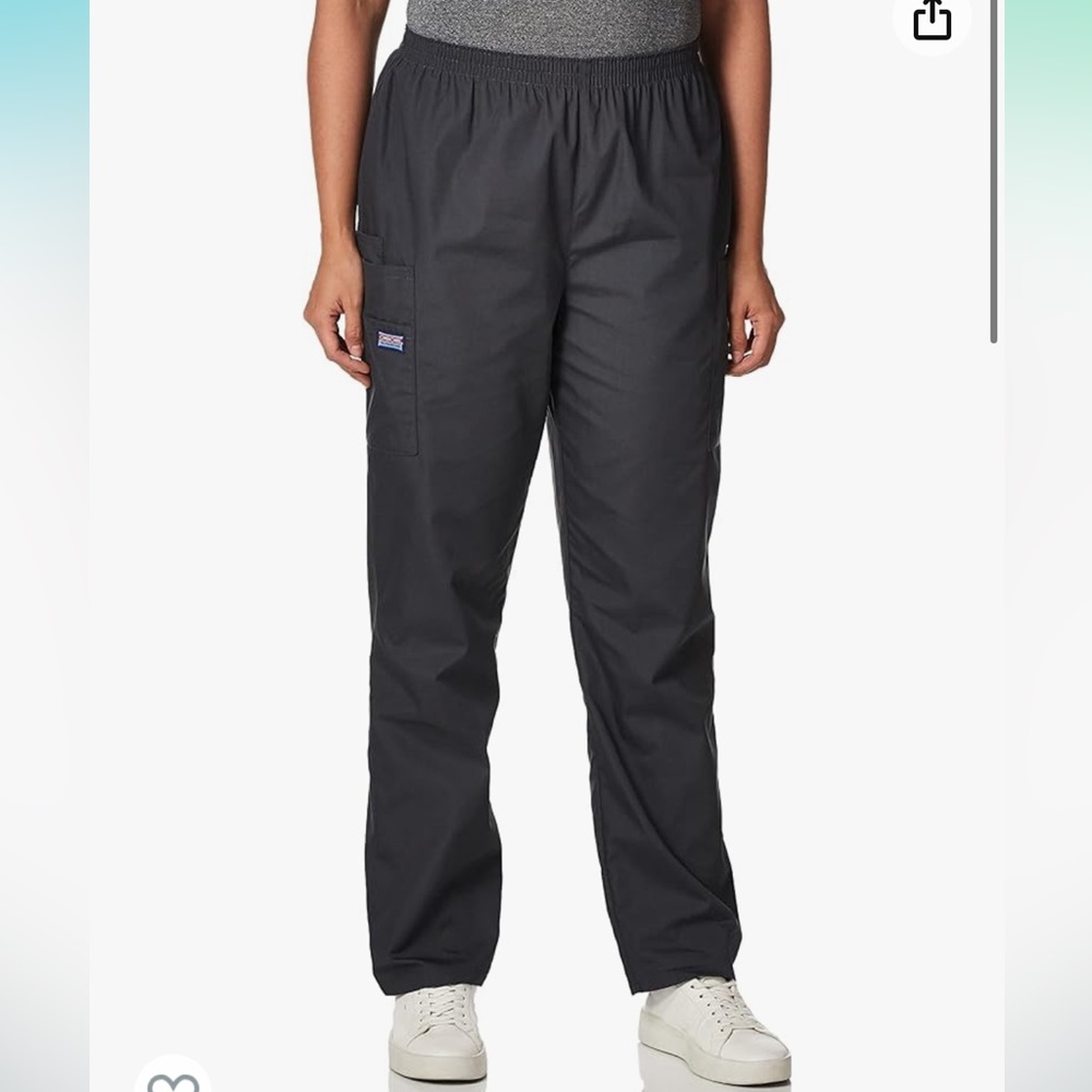 CHEROKEE Pewter Scrub Pants